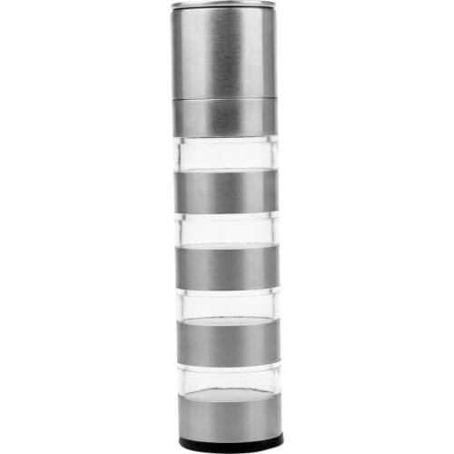 Stainless Steel Spice Jars Removable Spice Shaker Storage Jars Salt Shaker