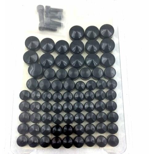 Free shipping Motorcycle Bolts Toppers Caps For Harley Davidson 2007 2008 2009 2010 2011 2012 2013 FLT FLH