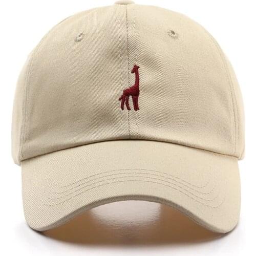 Giraffe 100% Cotton Baseball Cap For Women And Men Summer Fashion Visors Cap Boys Girls Hip Hop Casual Snapback Hat