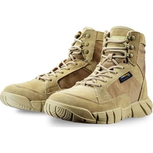 Spring Winter Land Combat Boots Outdoor Climbing Battle Hiking Ultra Light Desert Tactical Special Soldier Mountaineering Shoes