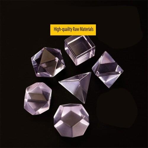 Gems Creative Polyhedron High-quality Raw Materials Exclusive Cutting Technology Game Dice Decoration Holiday Gifts