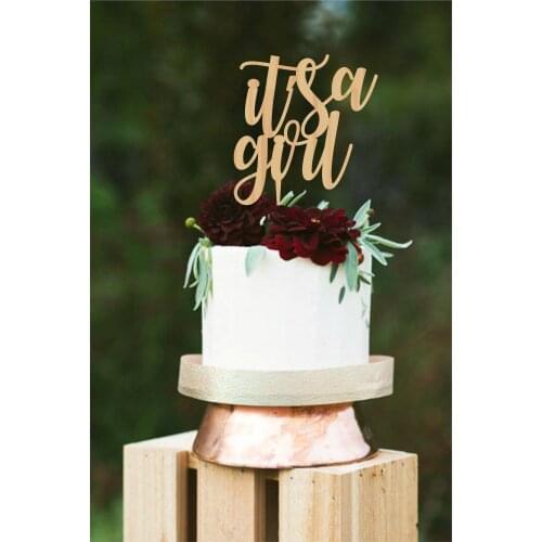 Its a girl cake topper, baby shower cake topper, its a girl cakr topper for baby shower, 1st birthday cake topper