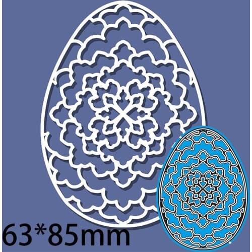 63*85mm Flower Hollow Out New Cutting Dies Scrapbook Decoration Embossing Paper Craft Album Card Punch Knife Mold