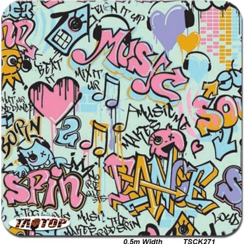 ITAATOP TSCK271 0.5M*10M Hydro Dipping Water Transfer Printing Liquid Dipping Films