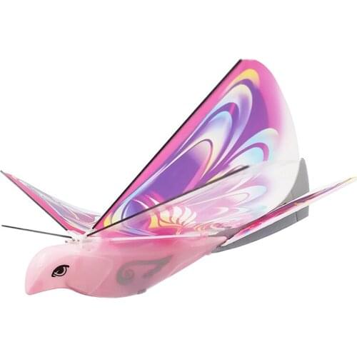 Flying Remote Control Birds Electronic Mini RC Drone Toys Helicopter 235x275x70mm 360 Degree Flying RC Bird Toy 2.4 GHz E-Bird