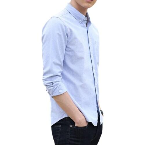 Lingyixuan Men's Slim Fit Shirts