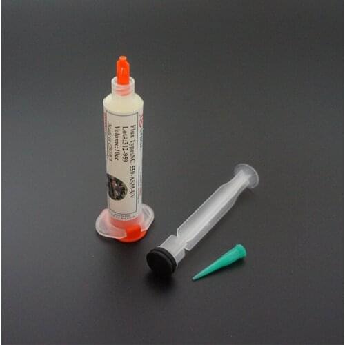 LY Solder Flux Soldering 1pcs Original 10cc NC-559-ASM-UV with free Needles for bga reballing