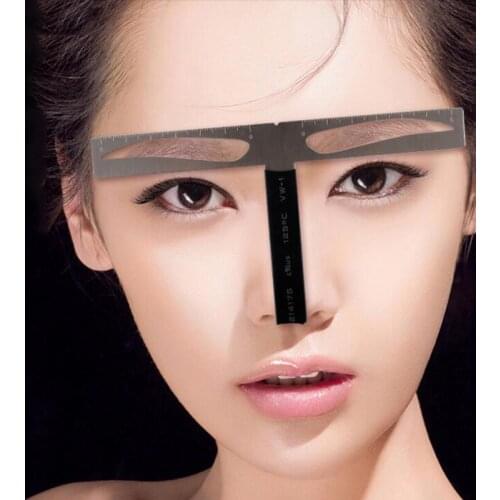 Microblading Eyebrow Balance Ruler Reusabl Tattoo Shaping Stencil Permanent Makeup Brow Caliper Measure Definition Grooming Tool