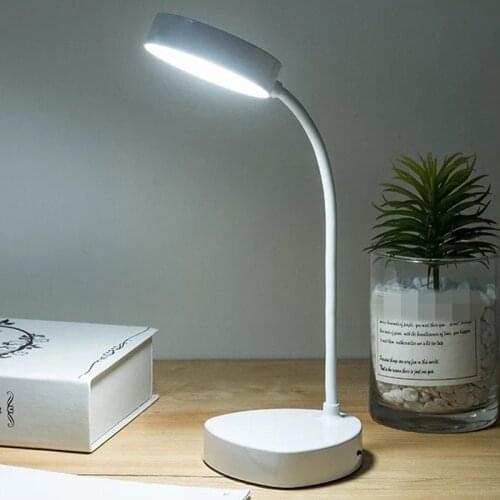 LED Three-speed Hand Dimming Reading Lamp USB Charging Night Light Eye Protection Student Reading Desk Lamp Table Lamps