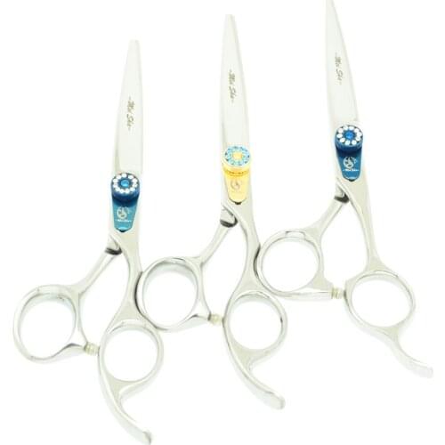 New Meisha 17CM JP440C Professional Hair Cutting Scissors Hairdressing Thinning Shears Safety Haircut Scissors for Kids A0086A