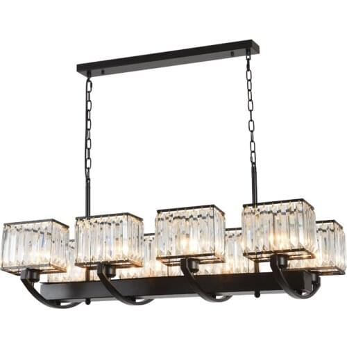 Postmodern light luxury crystal Nordic LED lamp dining room living room Pendant Light American LED crystals for Pendant lamps