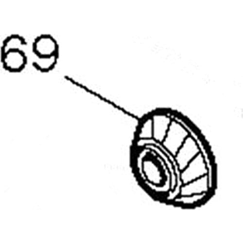 SPIRAL BEVEL GEAR 227550-2 Replace For Makita LS1216 LS1016LX3 LS1016L LS1016 LS1216X1 LS1216LX2 LS1216L