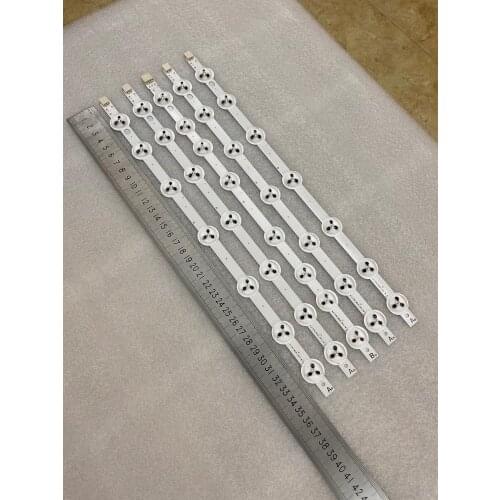 NEW 5 PCS/set LED backlight strip for Panasonic TX-39A300B VES390UNDA-2D-N03 N02 39FPD274B-T LT-39C740(A) 39273SMFHDLED