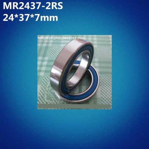 High Quality 2pcs MR2437-2RS (24*37*7mm) 2437 Balls Bicycle Bottom Bracket Repair Parts MR22237 2RS Ball Bearings