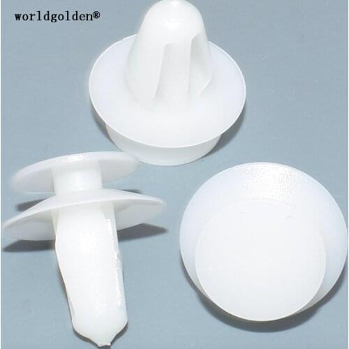 Worldgolden 100pcs auto fasteners Door Trim Panel Retainer for vw 2345957
