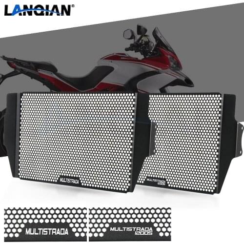 Motorcycle Radiator Grille Guard Cover For Ducati Multistrada 1200 S Multistrada 1200 S Pikes Peak Multistrada 1200 S Touring