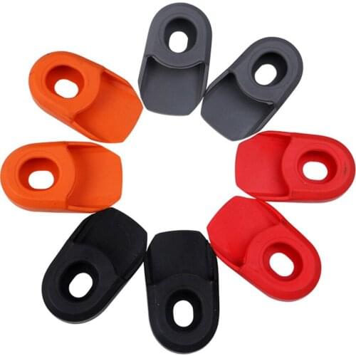2PC High Quality Bicycle Silicone Crank Arm Protection Durable Case Cover Cap Crankset MTB Bike Cycling Accessories bike parts