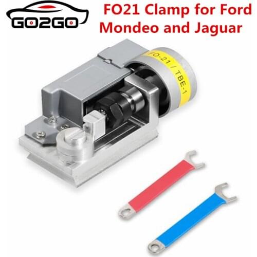 Tank 2M2 Key Cutting Machine Fixture FO21 Clamp for Ford Mondeo and Jaguar Hu162t Jaws For V W Audi Auto Key Cutting Machine