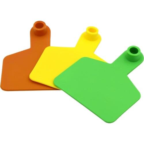 100 Pcs TPU Livestock Ear Tags Cattle Cow Pig Ear Marker signage Animal identification Cattle Ear tags Farm Equipment