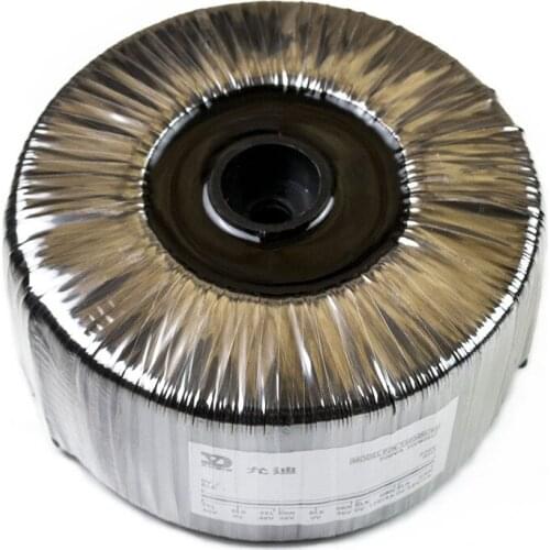 500W 220v to dual 46v two groups, single 12v three groups of pure copper wire full power toroidal transformer, size 137 * 70mm
