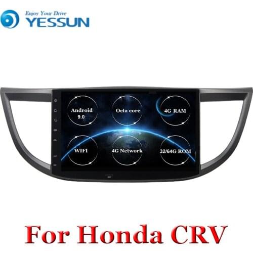 Android 9 4G RAM Octa core DSP Car Radio Multimedia Audio Player Navigation GPS For Honda CRV 2012 2013 2014 2015 2016