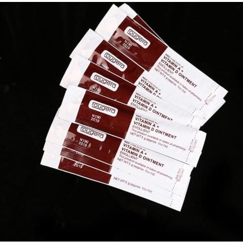 Chaude 100 Pcs Fougera Vitamine Pommade A & D Anti Cicatrice Tatouage Postcure Creme Pour Le corps De Tatouage art Maquillage Pe