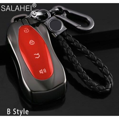 Zinc Alloy + TPU Car Remote Key Case Cover For Geely Azkarra Tugella FY11 2019 2020 Atlas Pro New Emgrand GS X6 SUV EC7 Styling