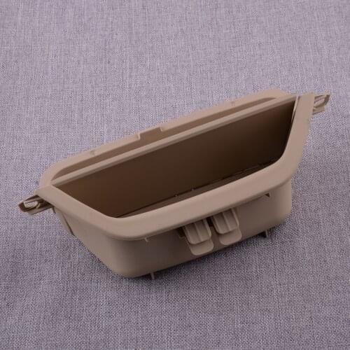 CITALL Car Front Left Interior Door Handle Pull Trim Fit for BMW X3 F25 X4 F26 2011 2012 2013 2014 2015 2016 2017 Beige