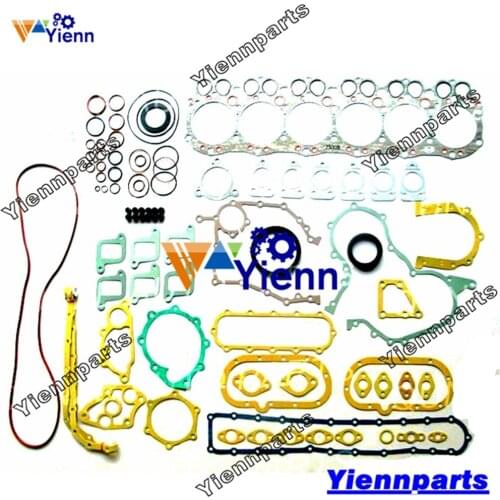For HINO H06C H06CT HO6C-TA Full Gasket Kit Head Gasket 16100-2371 For HITACHI EX220-1/2/3 EXCAVATOR Diesel Engine Repair Parts