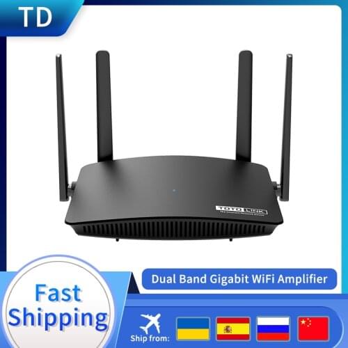 TOTOLINK A720R Dual Band Router With 4*6dBi Antennas WiFi Signal Amplifier Supports Four Working Modes