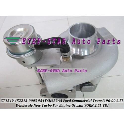 GT1549 452213 452213-5003S 452213-0002 X4T6K682AA Turbo Turbocharger For Ford Commercial Transit van YORK Otosan 97-00 2.5L TDI