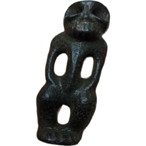 Hongshan Culture jade collection high density iron meteorite jade station skull man