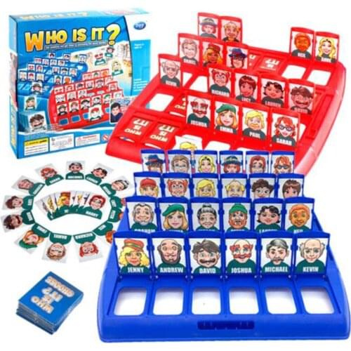 Who Is It Classic Board Game Funny Family Guessing Games Kids Children Toy Gift Memory Training Parent Child Leisure Time