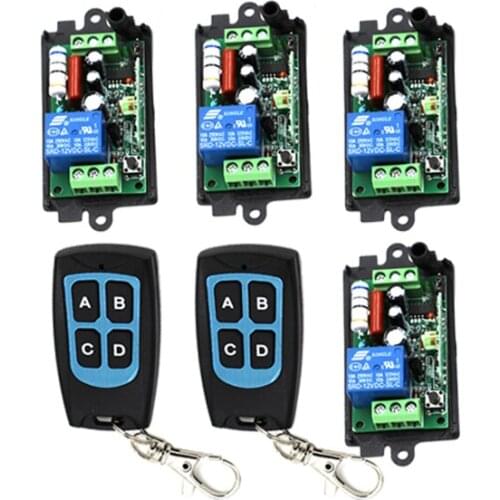 MITI-RF Wireless Remote Control Switch AC110v 220V 1CH remote switch teleswitch Receiver & Transmitter 315MHZ SKU: 5145
