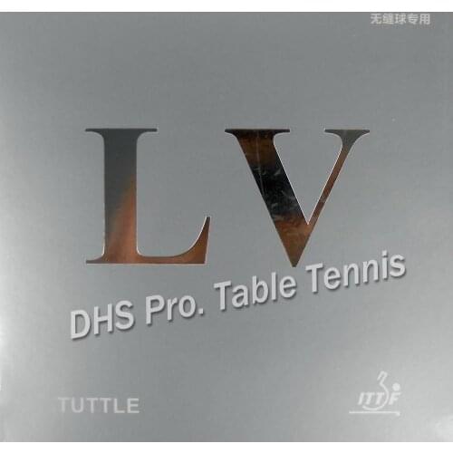 TUTTLE Silver-LV Pips-In Table Tennis Rubber With Sponge