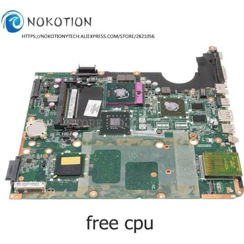 NOKOTION 516292-001 DAUT3DMB8D0 For HP Pavilion DV7 DV7-2000 Laptop Motherboard PM45 HD4500 DDR2 Free CPU