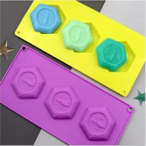 Bee Silicone Cake Mould Rice Cake Mould Handmade Soap Mould Kitchen baking tools