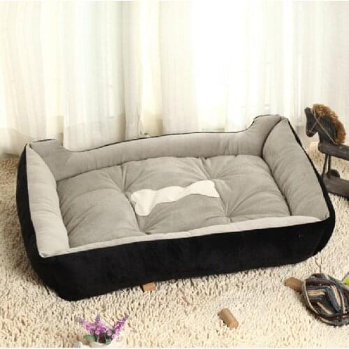 JANPET Big Size Large Dog Bed Mat Soft Fleece Pet Puppy Cat Warm Bed House Plush Cozy Nest Dog House Pad XS-XXL