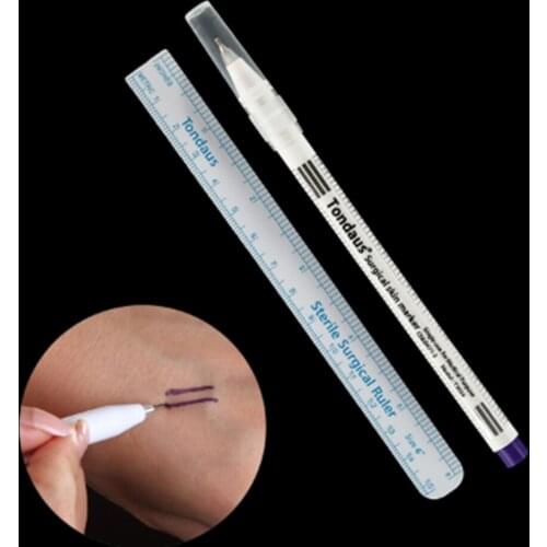 1pc Microblading Supplies Tattoo Marker Pen Permanent Makeup Accessories White Surgical Skin Marker Pen For Eyebrow Scribe Tool