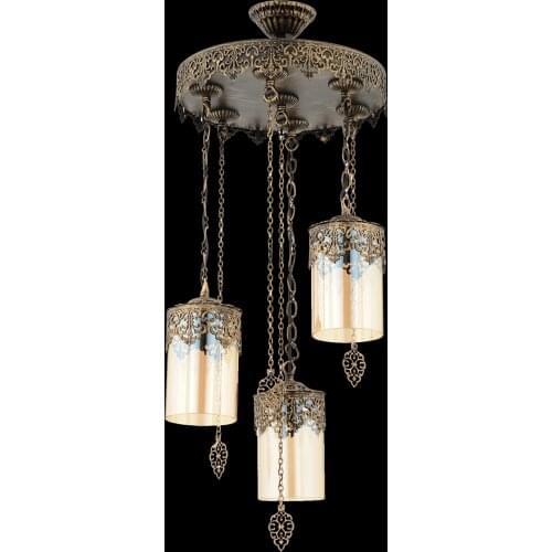 Modern Crystal Bright Colorful Pendant Lamp Chandelier