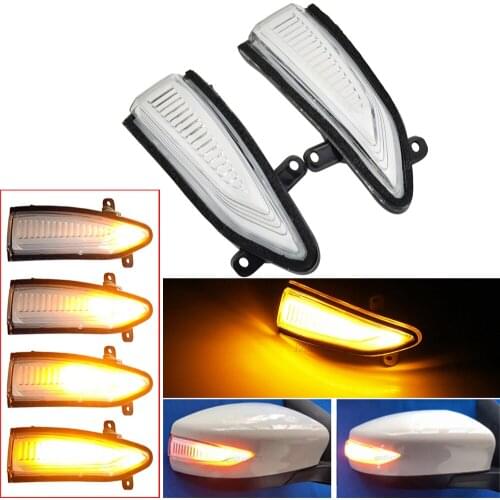 Sequential Flashing Mirror Lamp Indicator LED Dynamic Turn Signal Light For Nissan Altima Teana 13-18 Sylphy Sentra Pulsar Tiida