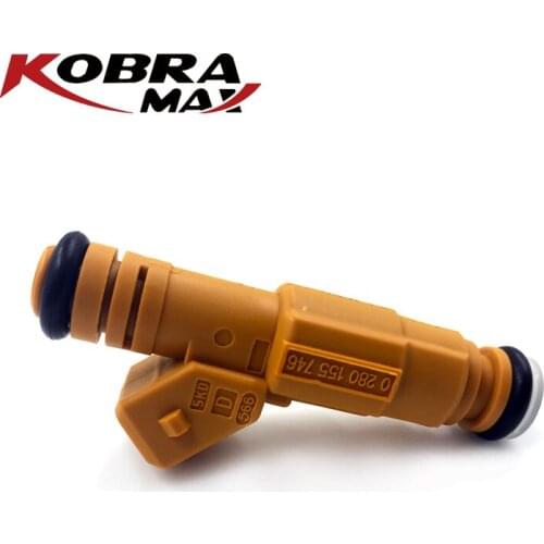 KobraMax Fuel Injector 0280155746 195361103000 7431275194 7439454555 Fits For Alfa Romeo Renault Volvo Car Accessories