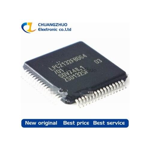 10pcs New original LPC2132FBD64 LPC2132FBD64/01 QFP64