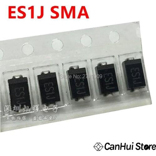 100pcs Rectifier Diode SF18 1A 600V SMA ES1J
