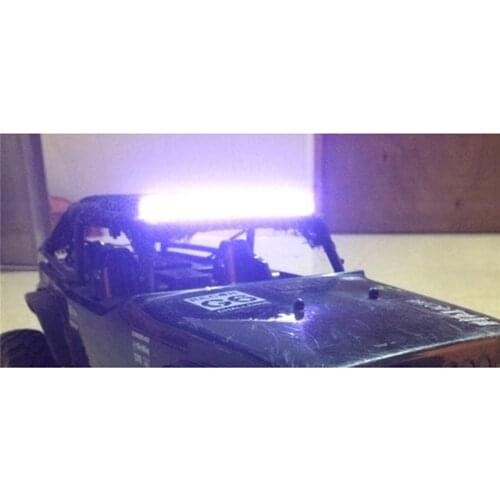 12LED 130mm Bright Metal Light Bar for 1/10 RC Axial Wraith Series 90018 90020 90045 RC Crawler Parts Light Bar with Switch