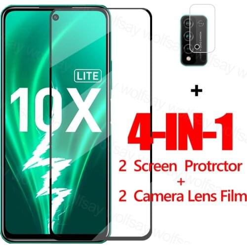 2.5D Screen Protector For Honor 10X Lite Glass For Huawei Honor 10X Lite Tempered Glass Protective Phone Film For Honor 10X Lite