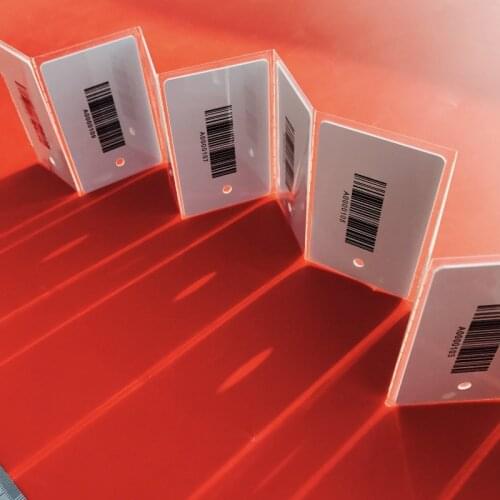 915MHz H47 IMPINJ RFID UHF cards long reading range with holes 1000pcs/Lot