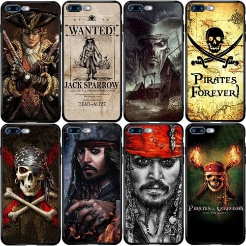 Phone Case for Xiaomi Redmi Note 9A 8 8T 7 6 7A 6A 5A 5 A1 A2 A3 Pro Max Plus Lite Pirates of The Skull