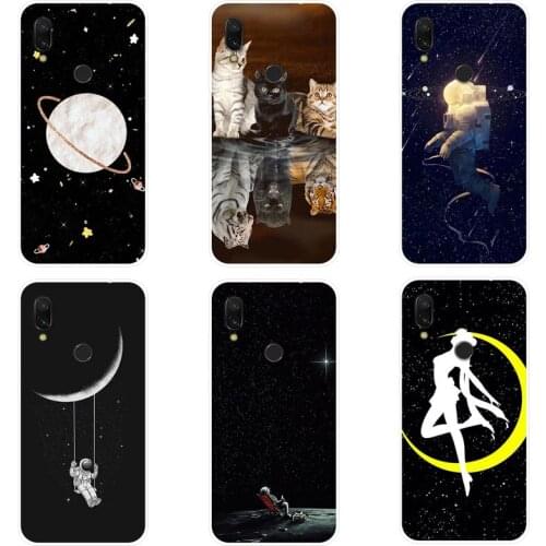 For Xiaomi Redmi 7 Case Silicone TPU Soft Phone Case For Redmi 7 Redmi7 Case Back Cover