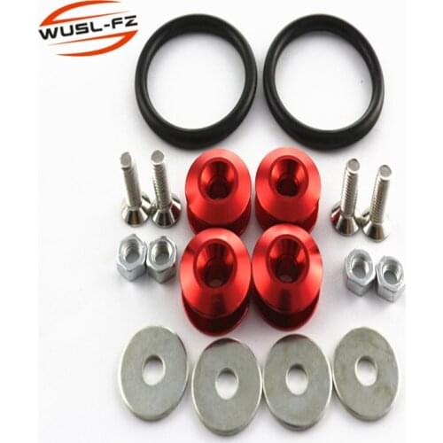 Quick Release Fasteners For Car Bumpers Trunk Fender Hatch Lids Kit